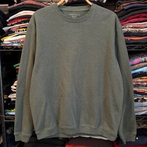 Perry Ellis Sport Performance Men Sz‎ Medium Crewneck Oversized Baggy Sweatshirt